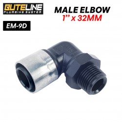 Buteline Fittings Male Bend Elbow 32MM x 1" (PE) EM-9D