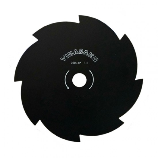 KYK Grass Round Blade 9" (DIA) x 8T x 1.4MM (T) x 25.4MM (AS) KYK Grass Round Blade 9" (DIA) x 8T x 1.4MM (T) x 25.4MM (AS)
