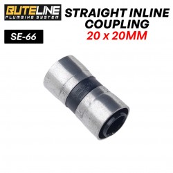 Buteline Fittings Straight Inline Coupling 20MM x 20MM (PE) SE-66