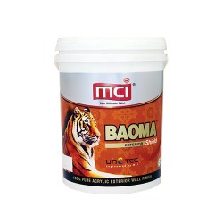 MCI Paint Baoma Shield Exterior Wall Finish (White) 1L