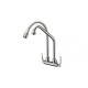 Aimer AMFC-1940A Kitchen Wall Double Flexible Hose & L Spout Sink Tap