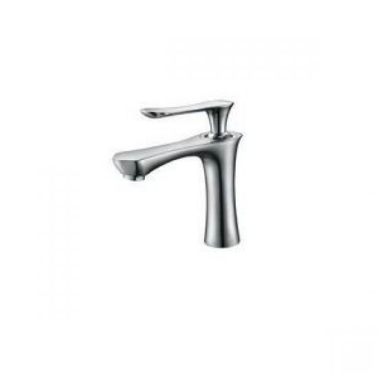 Aimer AMFC-6550 Basin Pillar Cold Tap (Satin Nikel)