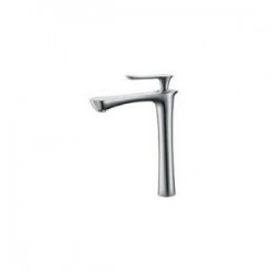 Aimer AMFC-6551 Basin Pillar Cold Tap (Satin Nikel)