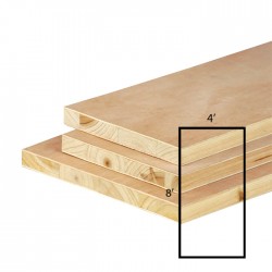 Block Board 18.0MM (T) 4' (W) x 8' (L) PLAIN