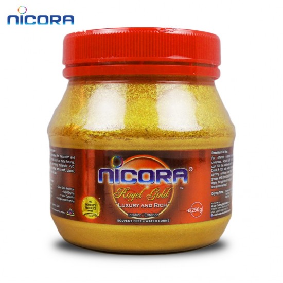Nicora Royal Gold Paint Luxury & Rich 250G (11 CAN/BOX)