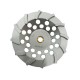 Bosun Thick Segmented Cup Wheel 7" 180MM (D) 12 (S) x 4MM (T) x 16MM (AS)