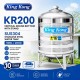 King Kong KR200 Vertical Round Bottom With Stand Stainless Steel Water Tank 900L/200G King Kong KR200 Vertical Round Bottom With Stand Stainless Steel Water Tank 900L/200G