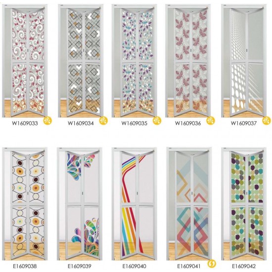 Vitally Bi-Fold One® Air Trackless Suspended Door System - Ecoscreen Design