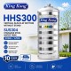 King Kong HHS300 Vertical Flat Bottom Without Stand Stainless Steel Water Tank 3000L/670G King Kong HHS300 Vertical Flat Bottom Without Stand Stainless Steel Water Tank 3000L/670G