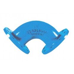 LYE Ductile Iron Double Flange 90º 300MM Bend K-12 (SIRIM)