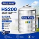 King Kong HS200 Vertical Flat Bottom Without Stand Stainless Steel Water Tank 2000L/450G King Kong HS200 Vertical Flat Bottom Without Stand Stainless Steel Water Tank 2000L/450G