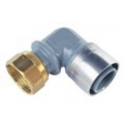 Buteline Fittings Elbow Female Swivel 22MM x 1/2" (PB) EF244