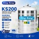 King Kong KS200 Vertical Flat Bottom Without Stand Stainless Steel Water Tank 900L/200G King Kong KS200 Vertical Flat Bottom Without Stand Stainless Steel Water Tank 900L/200G