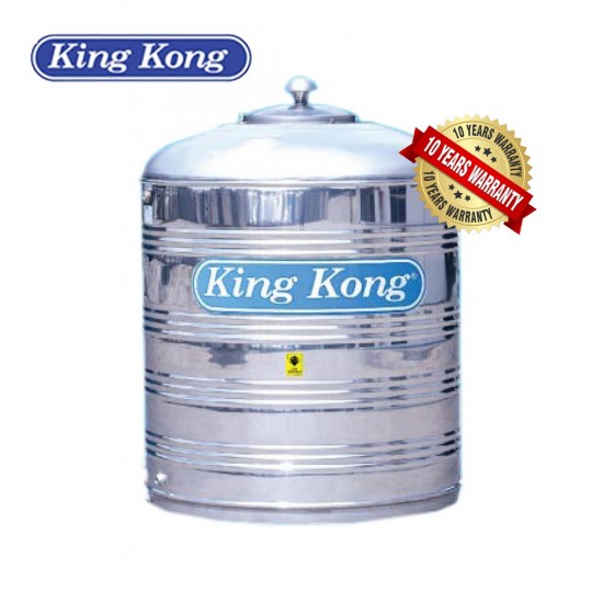 King Kong KS300 Vertical Flat Bottom Without Stand Stainless Steel Water Tank 1350L/300G King Kong KS300 Vertical Flat Bottom Without Stand Stainless Steel Water Tank 1350L/300G