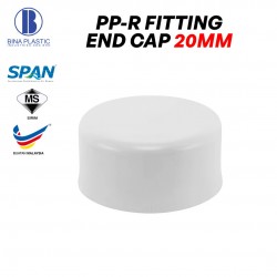 Bina Plastic PP-R Fittings End Cap 20MM (1PC)
