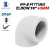 Bina Plastic PP-R Fittings Elbow 90° 63MM (1PC) Bina Plastic PP-R Fittings Elbow 90° 63MM (1PC)
