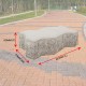 Sunway Uni-Pave 223MM (L) x 111MM (W) x 60MM (T) - Black/Red/Grey Sunway Uni-Pave 223MM (L) x 111MM (W) x 60MM (T) - Black/Red/Grey