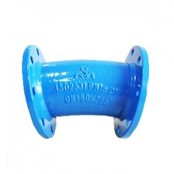 LYE Ductile Iron Double Flange 22½º 100MM Bend K-12 (SIRIM)