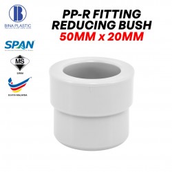 Bina Plastic PP-R Fittings Reducing Bush 50MM x 20MM (1PC)