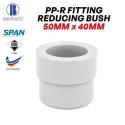 Bina Plastic PP-R Fittings Reducing Bush 50MM x 40MM (1PC)