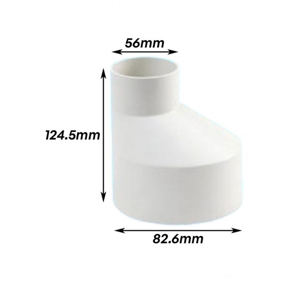Bina Plastic UPVC Fittings Reducing Socket (Level Invert Reducer) 3" x 2" (82MMx50MM) Bina Plastic UPVC Fittings Reducing Socket (Level Invert Reducer) 3" x 2" (82MMx50MM)
