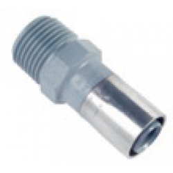 Buteline Fittings Straight Male 18MM x 1/2" (PB) SM162 Buteline Fittings Straight Male 18MM x 1/2" (PB) SM162