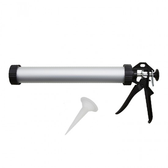 CN Aluminium Caulking Gun 15" For 600ML Silicone Sausage