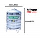 Maju Tank MR100 Vertical Round Bottom With "V" Stand Stainless Steel Water Tank 1000L/220G Maju Tank MR100 Vertical Round Bottom With "V" Stand Stainless Steel Water Tank 1000L/220G