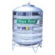 Maju Tank MR85 Vertical Round Bottom With "V" Stand Stainless Steel Water Tank 900L/200G Maju Tank MR85 Vertical Round Bottom With "V" Stand Stainless Steel Water Tank 900L/200G