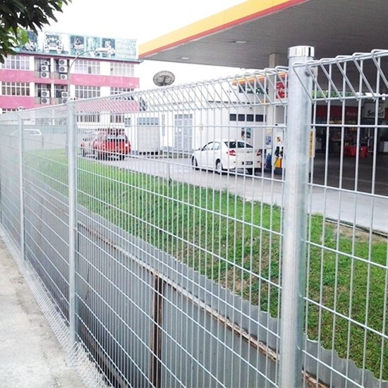 Security Fencing Rolled Top Welded Fence (FA) 50MM (VS) x 150MM (HS) x 2400MM (W) Security Fencing Rolled Top Welded Fence (FA) 50MM (VS) x 150MM (HS) x 2400MM (W)