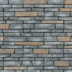 Suzuka Kastone Classic Ledge Stone PS-2004 Flat Brick [12PCS/BOX]