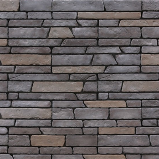 Suzuka Kastone Classic Ledge Stone PS-2005 Flat Brick [12PCS/BOX]