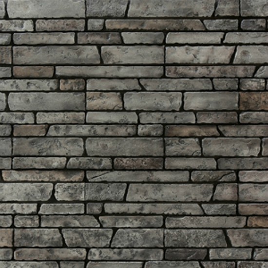 Suzuka Kastone Classic Ledge Stone PS-2006 Flat Brick [12PCS/BOX]