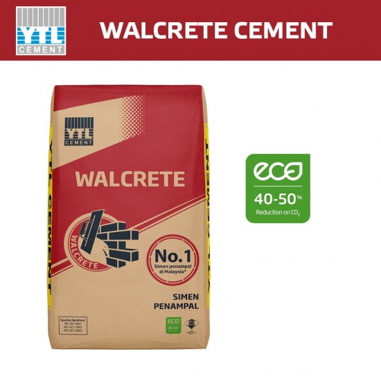 YTL Walcrete Masonry Cement (MC) 50KG YTL Walcrete Masonry Cement (MC) 50KG