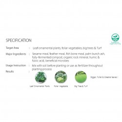 Mr Ganick 532 Organic Leafy Fertilizer 1KG Mr Ganick 532 Organic Leafy Fertilizer 1KG