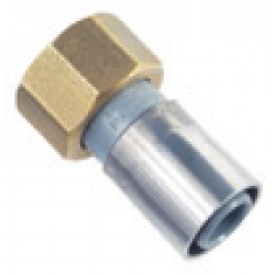 Buteline Fittings Straight Female Swivel 22MM x 1/2" (PB) SF145