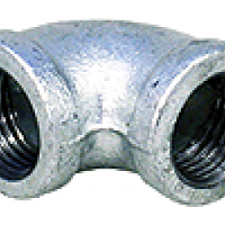 Galvanized Iron (GI) Fittings Equal Elbow 1 1/2"