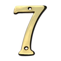 Sterling Tools Solid Brass 4" House Number #7
