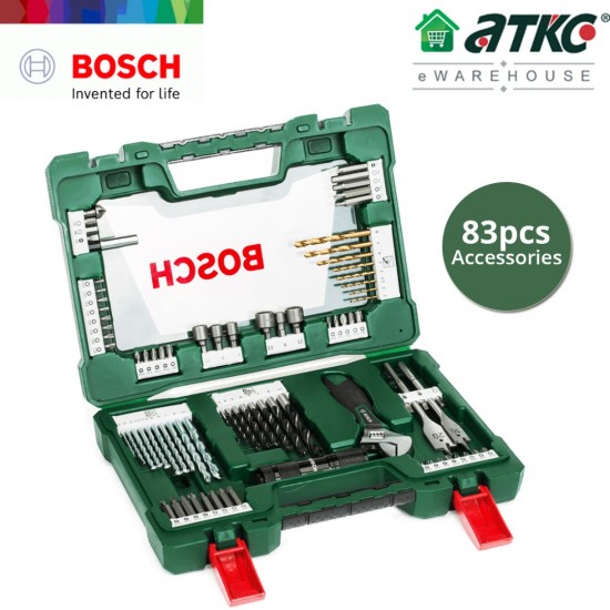 BOSCH V-Line 83PCS Drill Bit & Screwdriver Bit Set (2607017193)