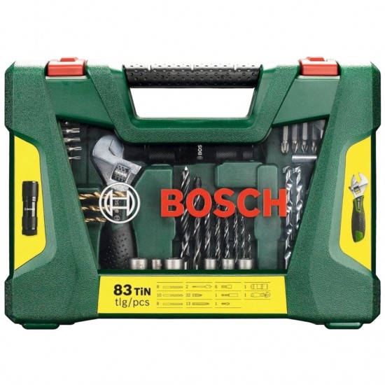 BOSCH V-Line 83PCS Drill Bit & Screwdriver Bit Set (2607017193)