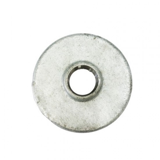 Galvanized Iron (GI) Fittings Round Flange with or without Holes 1/2"