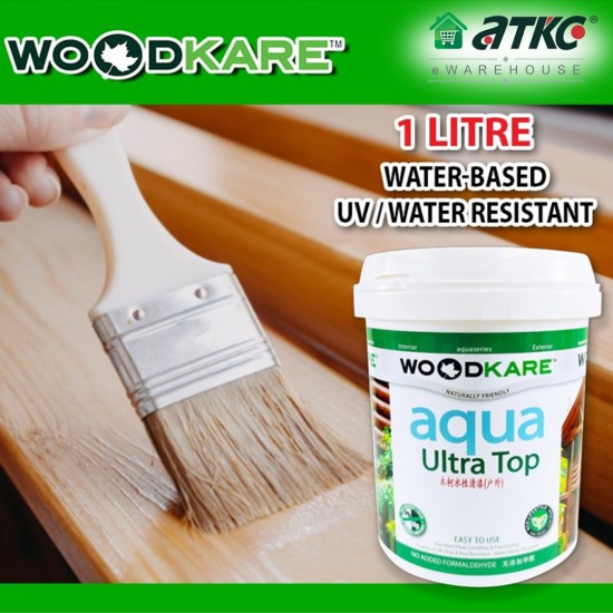 Wood-Kare Aqua Ultra Top Water-Based UV/Water Resistant Finish 1L