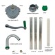 Hitz HRP3225 Hand Operated Aluminium Rotary Pump
