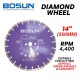 Bosun F1RO Diamond Wheel 14" 350MM (D) x 3.2MM (T) x 27MM (BD)