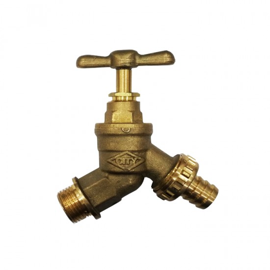 City Brass Garden Tap 1/2" with Hose Nozzle City Brass Garden Tap 1/2" with Hose Nozzle