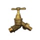City Brass Garden Tap 1/2" with Hose Nozzle City Brass Garden Tap 1/2" with Hose Nozzle