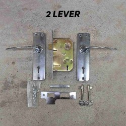 Fuda Mortice Door Lock - 2-Lever / 3-Lever / 202 (2-Lever) / Gate Lock (2-Lever)