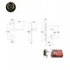 Fuda Mortice Door Lock - 2-Lever / 3-Lever / 202 (2-Lever) / Gate Lock (2-Lever)