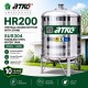 ATKC HR200 Vertical Round Bottom With Stand SUS304 Stainless Steel Water Tank 2000L/450G ATKC HR200 Vertical Round Bottom With Stand SUS304 Stainless Steel Water Tank 2000L/450G