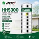 ATKC HHS300 Vertical Flat Bottom Without Stand SUS304 Stainless Steel Water Tank 3000L/670G ATKC HHS300 Vertical Flat Bottom Without Stand SUS304 Stainless Steel Water Tank 3000L/670G